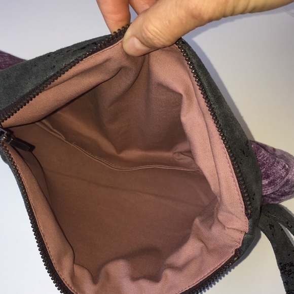 💋Valor Boho Clutch Sm Purse Wristlet Bag Purple - Picture 6 of 7